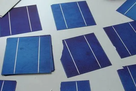 Solar panels use recycled or substandard silicon wafers 
